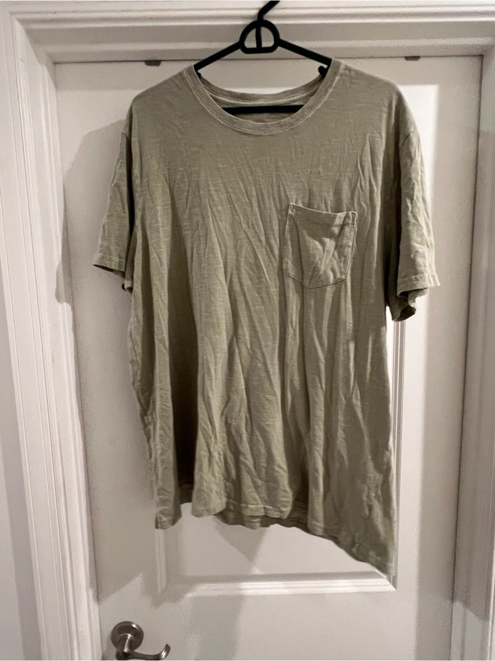 Sonoma Mens Pocket T‑Shirt in Olive Green